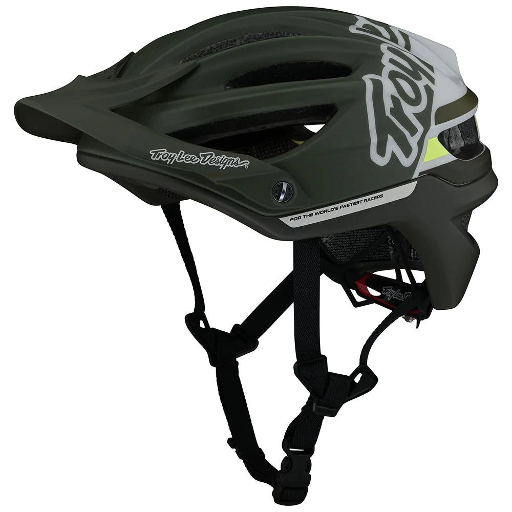 Troy Lee Designs A2 MTB MIPS Helmet- 2022-Silhouette Green-Killington Sports