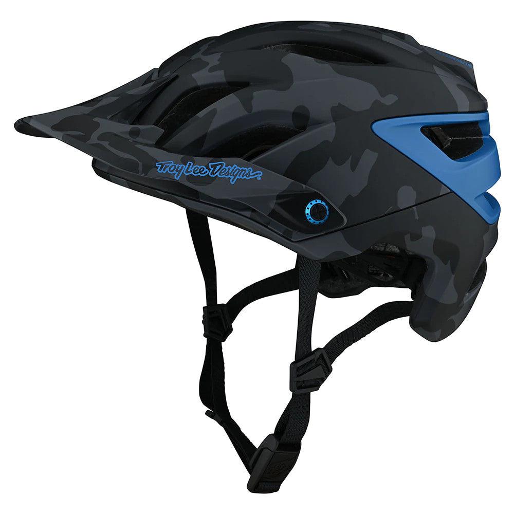 Troy Lee Designs A3 MTB MIPS Helmet- 2022-Uno Camo Blue-Killington Sports
