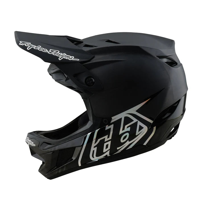 Troy Lee Designs D4 Carbon Helmet Stealth-Black-Killington Sports