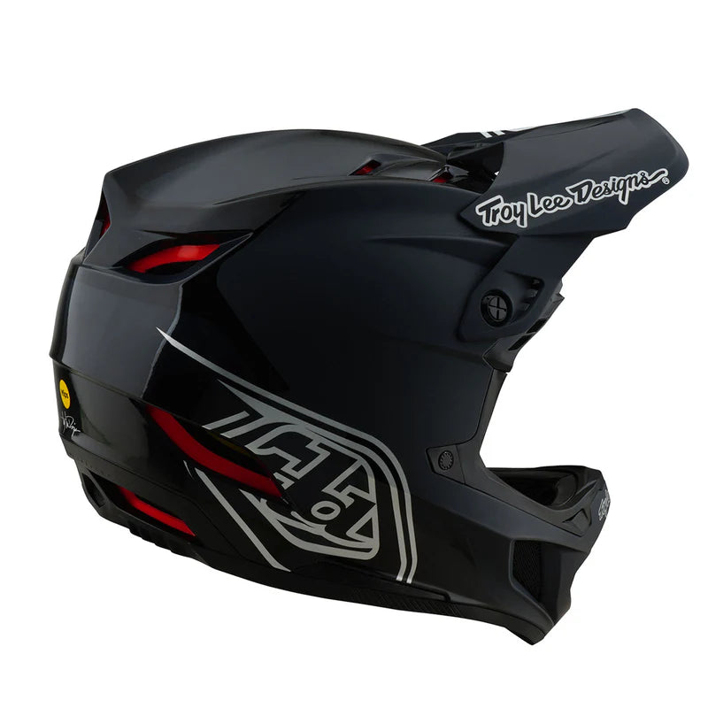Troy Lee Designs D4 Polyacrylite Helmet MIPS Shadow-Killington Sports