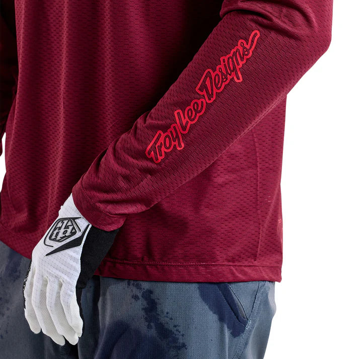 Troy Lee Designs Men's Skyline Air Long Sleeve Jersey Mono-Killington Sports