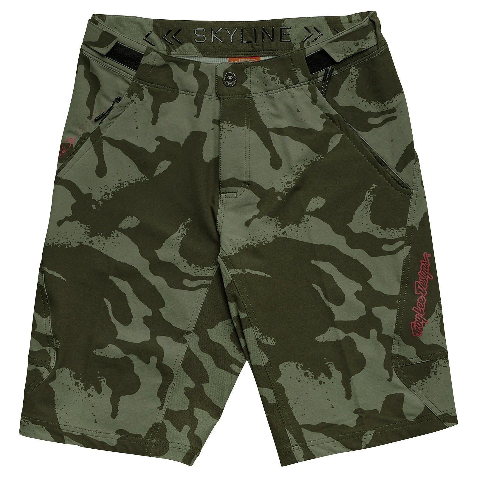 Troy Lee Designs Men's Skyline Short Shell Shadow Camo-Olive-Killington Sports