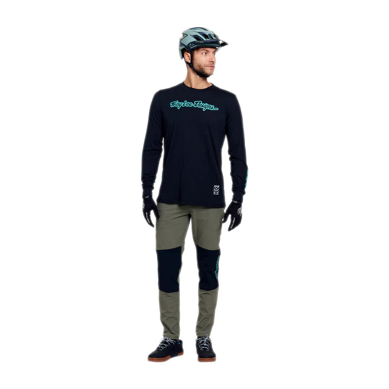 Troy Lee Designs Skyline Ride LS Tee Signature-Killington Sports