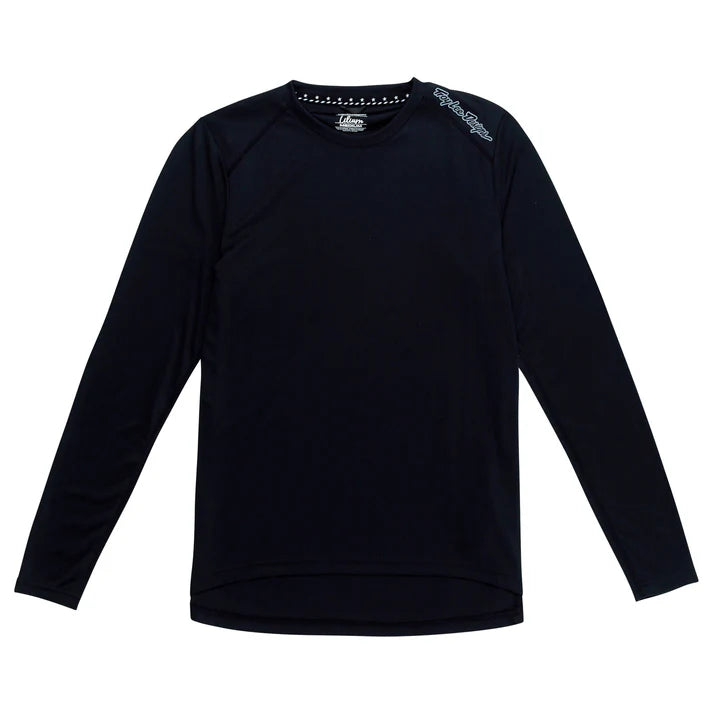 Troy Lee Designs Women's Lilium LS Jersey Mono-Black-Killington Sports
