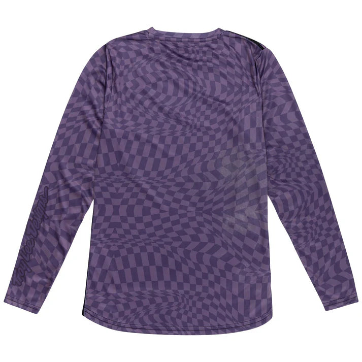 Troy Lee Designs Women's Lilium LS Jersey Twisted Checkers-Killington Sports