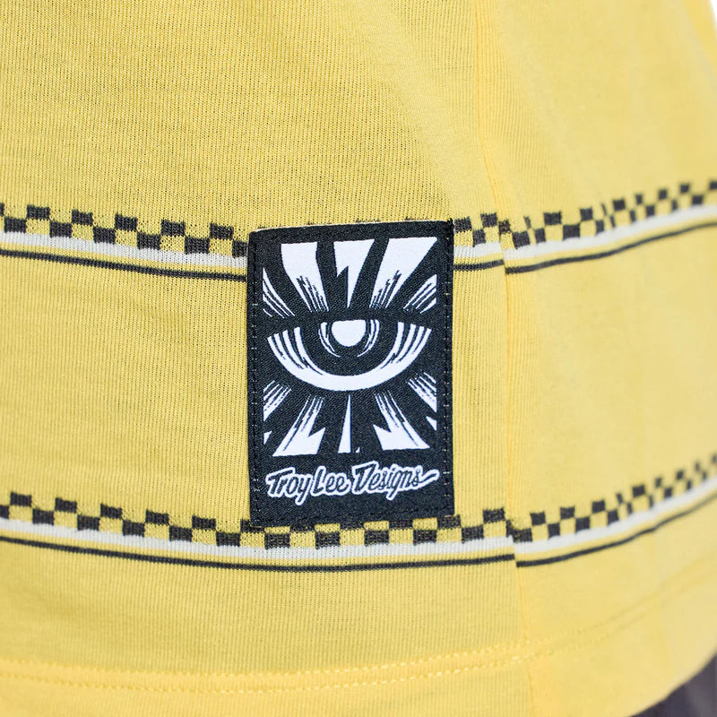 Troy Lee Designs Women's Lilium Ride SS Tee Checked Out-Killington Sports