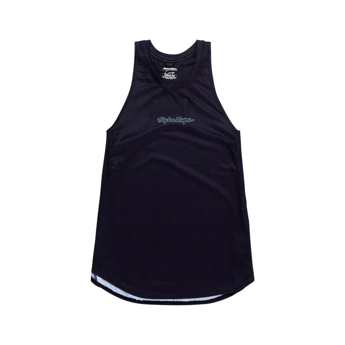 Troy Lee Designs Women's Luxe Tank Solid-Black-Killington Sports