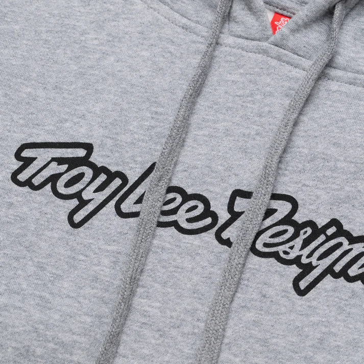 Troy Lee Designs Women's Pullover Signature Gray Heather-Killington Sports