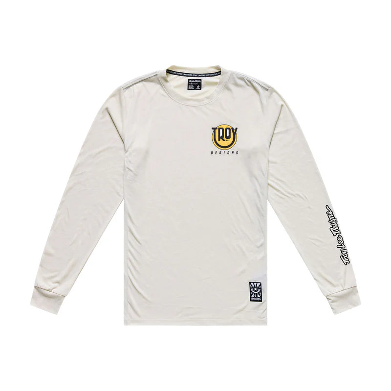 Troy Lee Designs Youth Skyline Ride LS Tee Happy-Pumice-Killington Sports