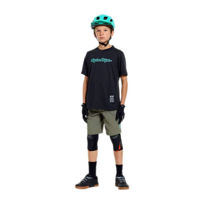 Troy Lee Designs Youth Skyline Ride SS Tee Signature-Killington Sports