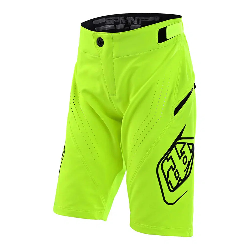 Troy Lee Designs Youth Sprint Short-Flourescent Yellow-Killington Sports