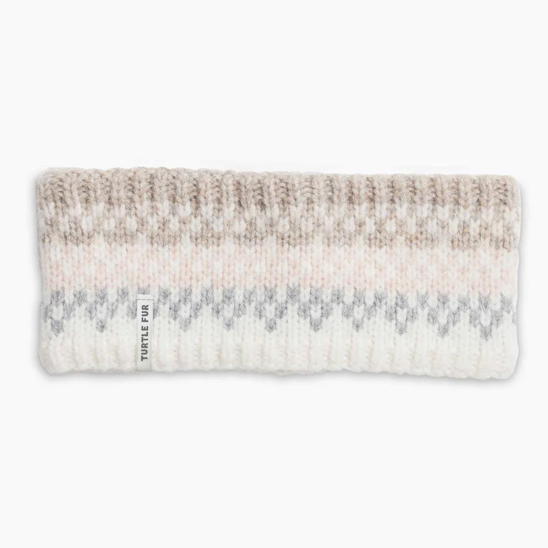 Turtle Fur Recycled Holly Headband-White-Killington Sports