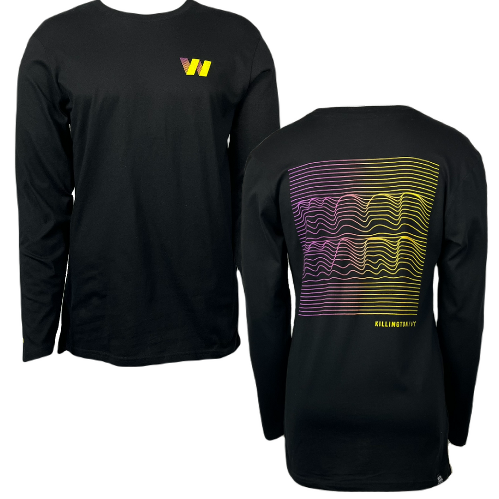Woodward Division Long Sleeve T-Shirt-Black-Killington Sports