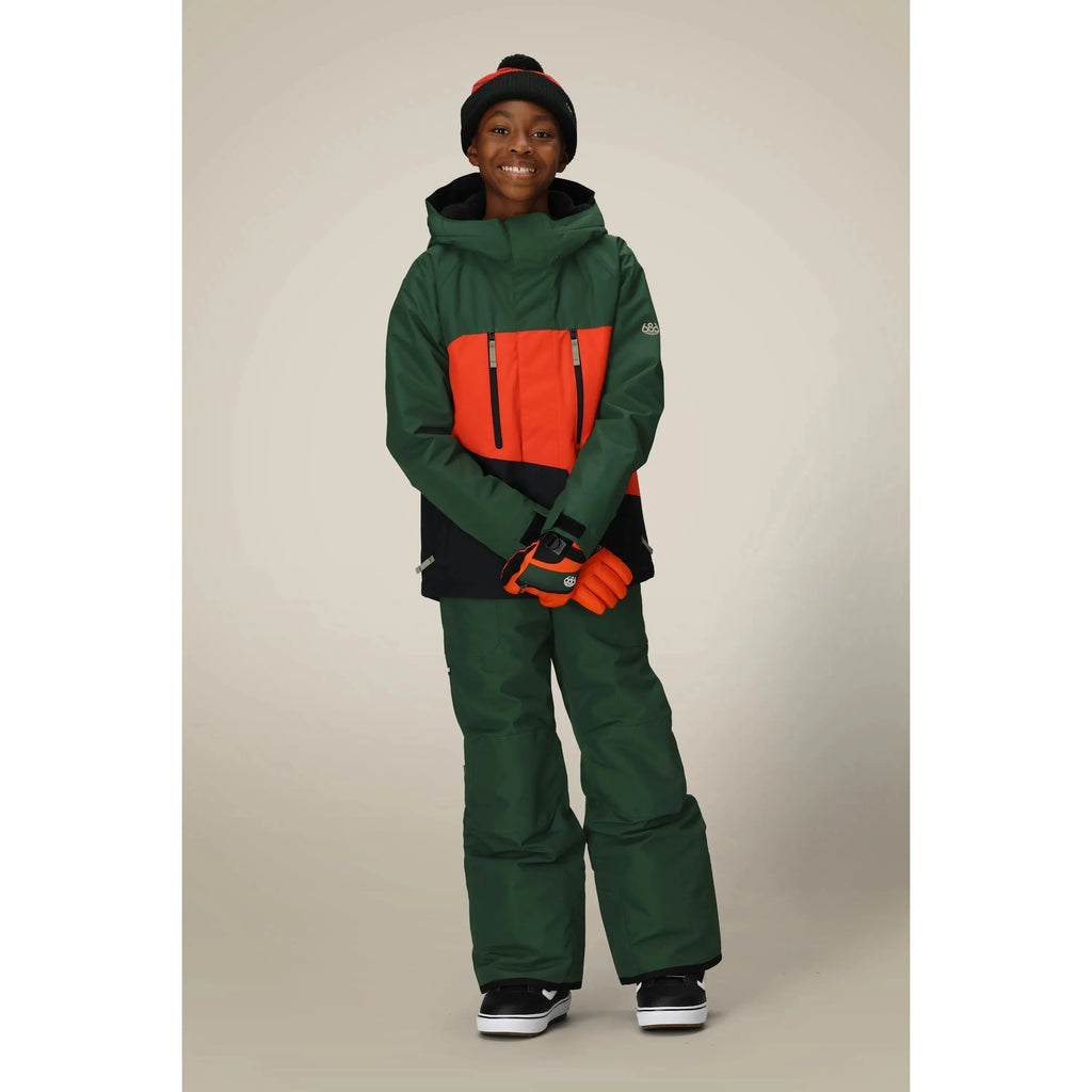 686 Boys' Frontier Insulated Bib-Killington Sports