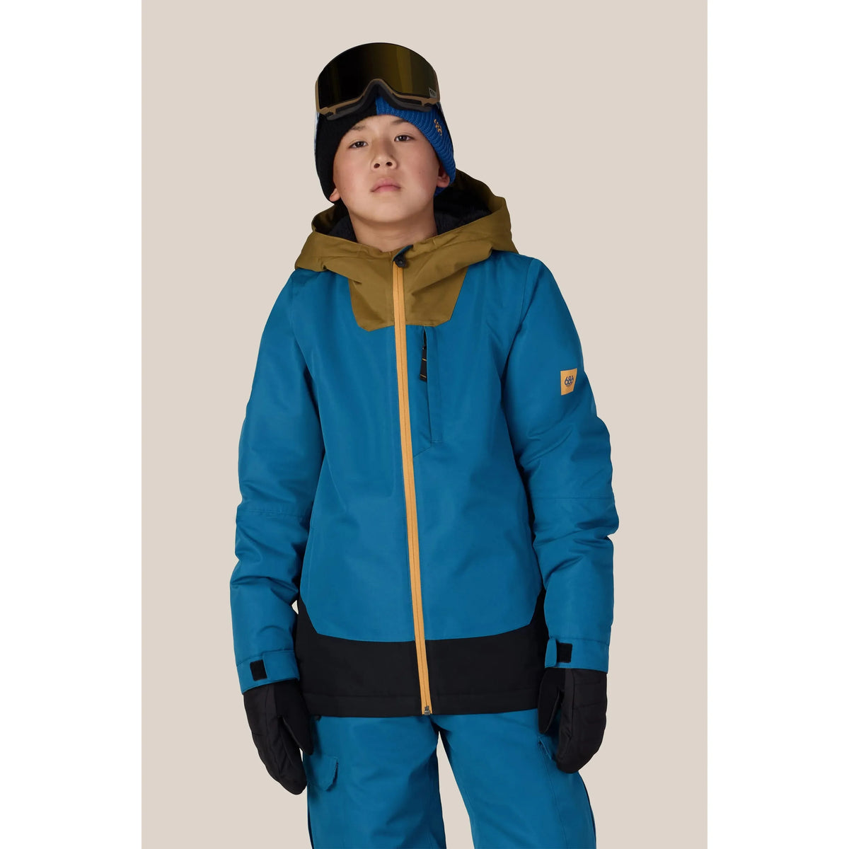686 Boys' Gateway™Insulated Jacket-Blue Ash Colorblock-Killington Sports