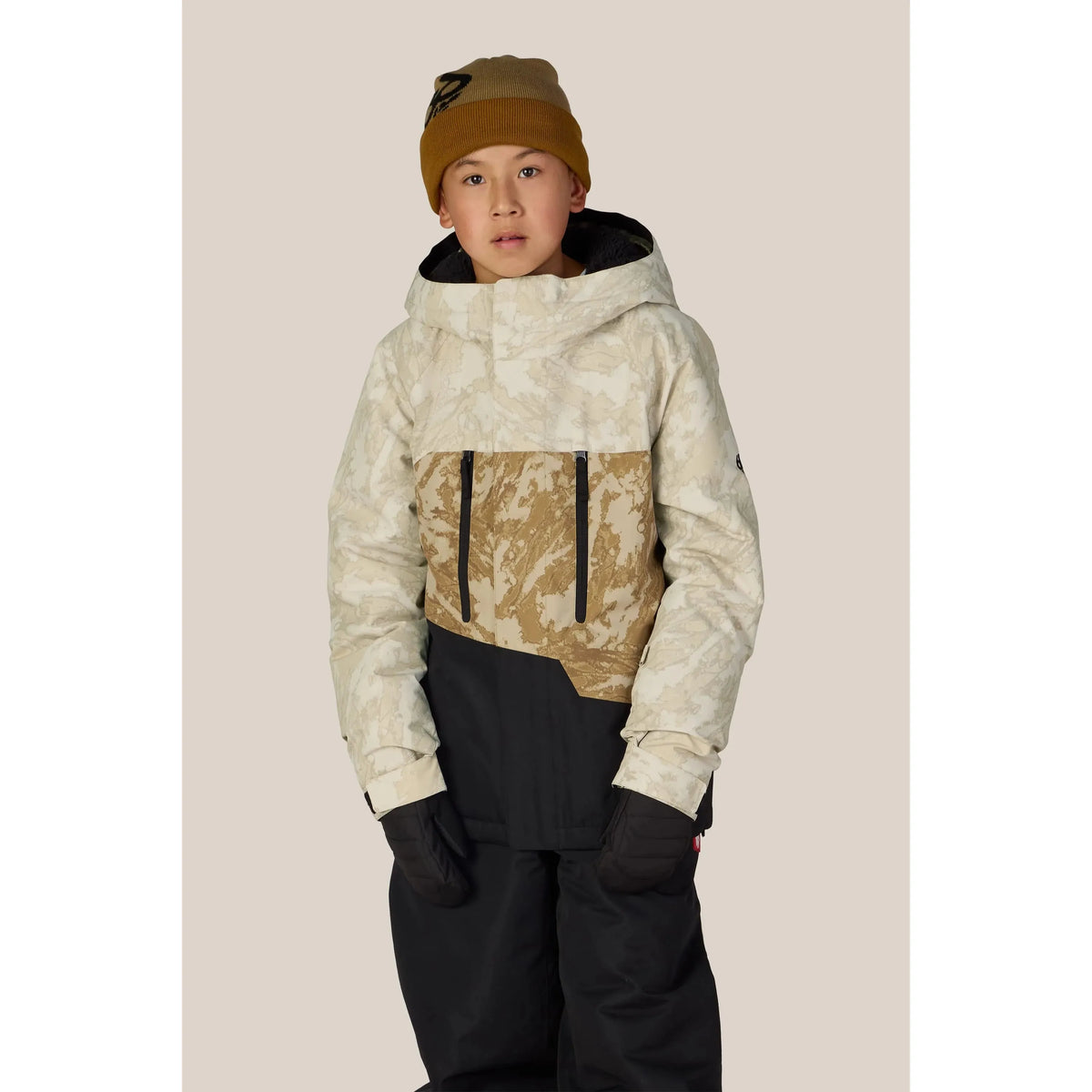 686 Boys' Geo™ Insulated Jacket-Limestone Scratch Colorblock-Killington Sports
