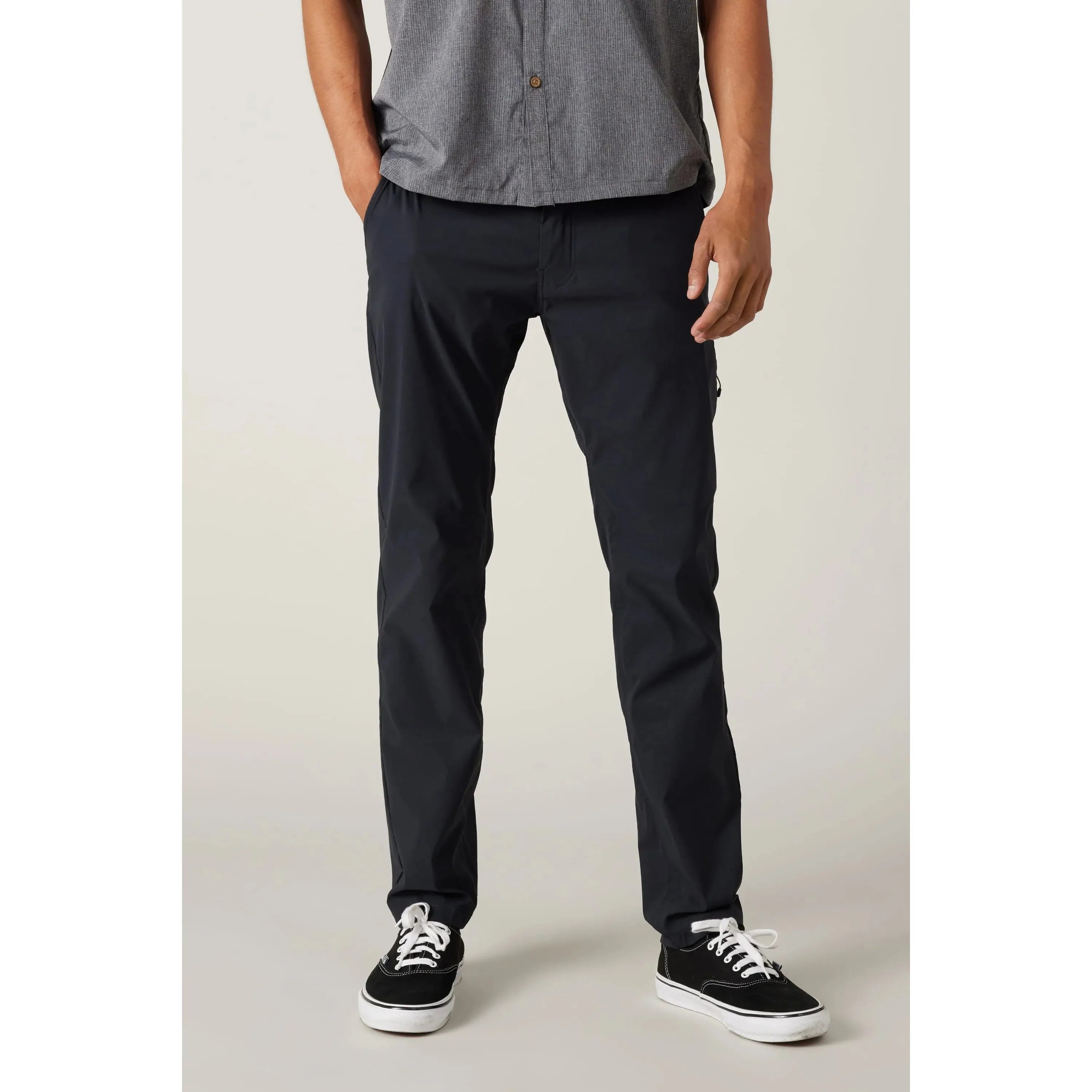 686 Everywhere Featherlight Chino Pant-Black-Killington Sports