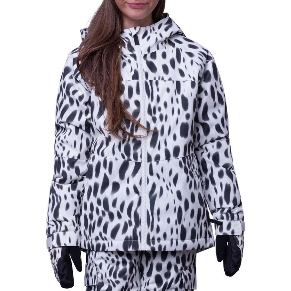 686 Girls' Athena Insulated Jacket-Civet-Killington Sports