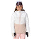 686 Girls' Athena™ Insulated Jacket-White Limestone Colorblock-Killington Sports