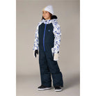 686 Girls' Shine Insulated One-Piece-Blue Porcelain Colorblock-Killington Sports