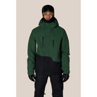 686 Men's Geo™ Insulated Jacket-Moss Green Ripstop Colorblock-Killington Sports