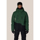 686 Men's Geo™ Insulated Jacket-Moss Green Ripstop Colorblock-Killington Sports