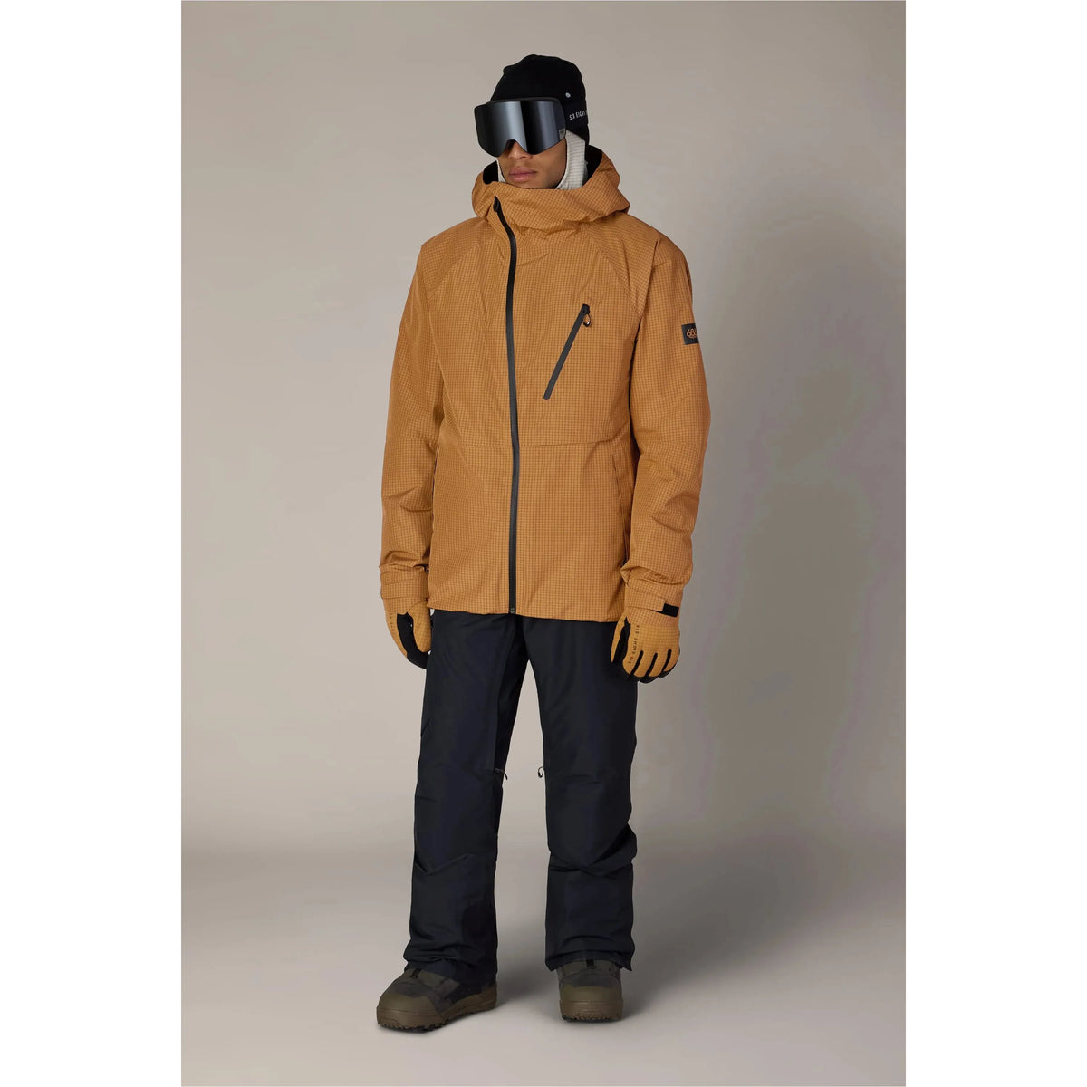 686 Men's Hydra™ Thermagraph® Jacket-Bronze Grid-Killington Sports