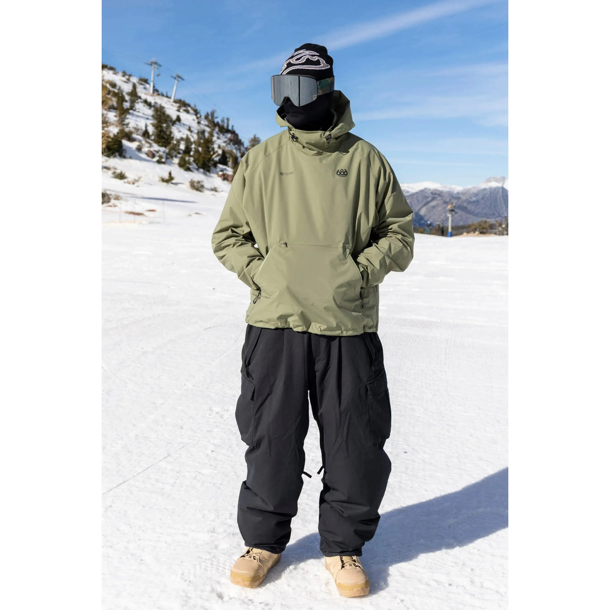 686 Men's WINDSTOPPER® Pullover Hoody by GORE-TEX LABS-Killington Sports