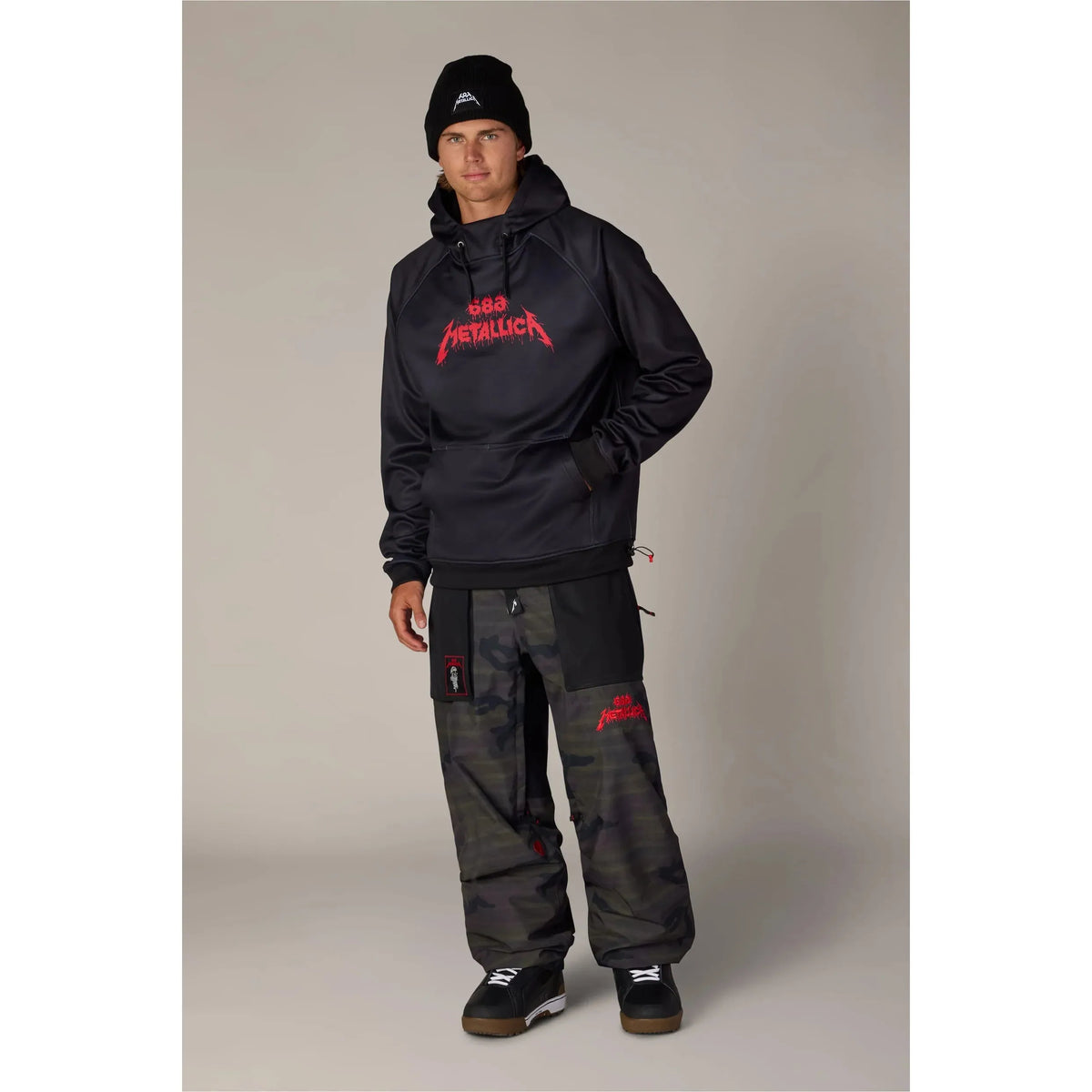 686 Men's x Metallica Bonded Fleece Pullover Hoody-Killington Sports