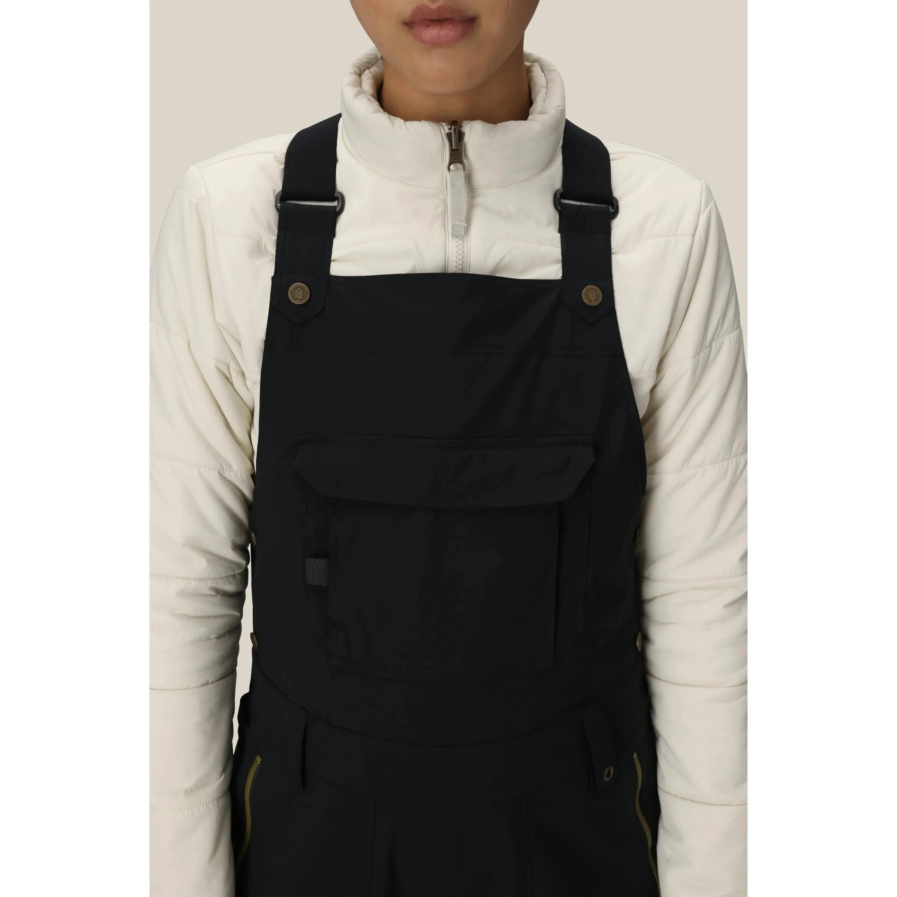 686 Women's Black Magic Insulated Bib-Killington Sports