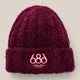 686 Women's Fuzzy Beanie-Black Plum-Killington Sports