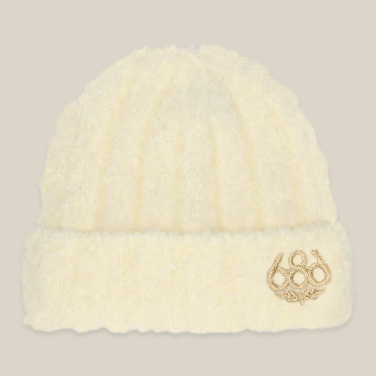686 Women's Fuzzy Beanie-White-Killington Sports