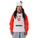 686 Women's x Hello Kitty Waterproof Hoody-Hello Kitty White Red-Killington Sports