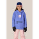 686 Youth Waterproof Hoody-Alpenglow Blue-Killington Sports