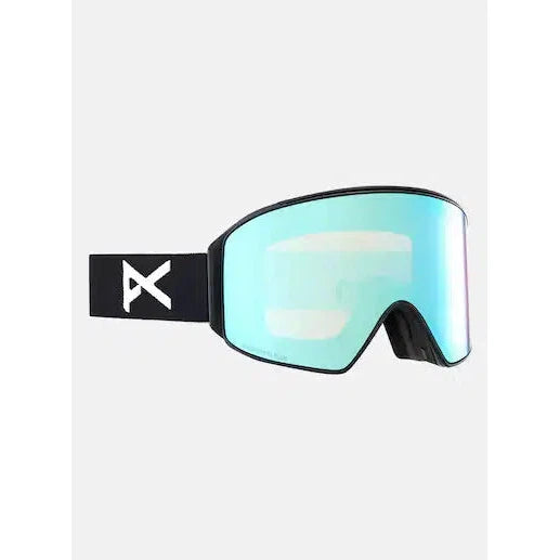 Anon M4 Cylindrical Goggles + Bonus Lens + MFI® Face Mask-Black + Perceive Variable Blue-Killington Sports