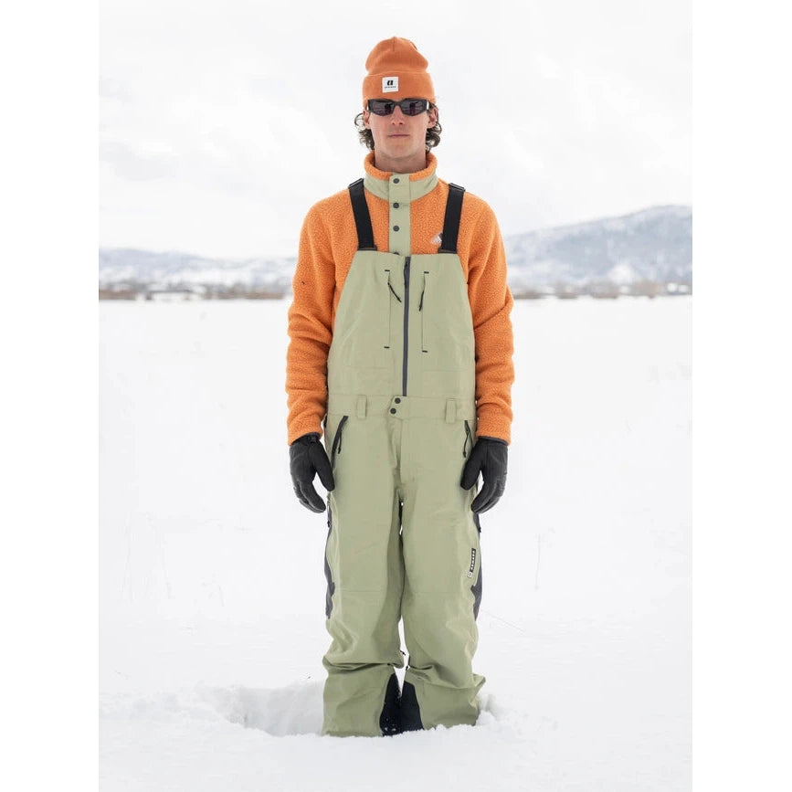 Armada Men's Emmons 3L Bibs-Macha/Anthracite-Killington Sports