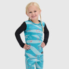BlackStrap Kids' Little Pine Base Layer Crewneck-Origami Glacier-Killington Sports