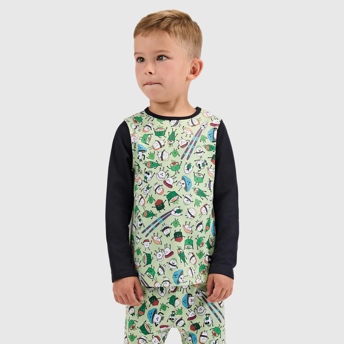BlackStrap Kids' Little Pine Base Layer Crewneck-Sushi Sprout-Killington Sports
