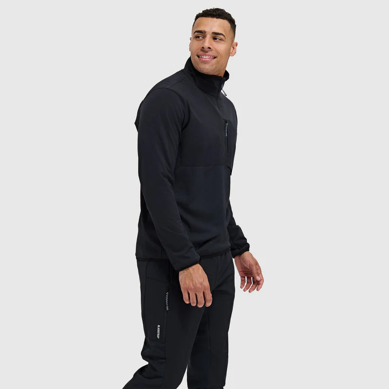 BlackStrap Men's Tribrid Grid Fleece Pullover Jacket 1/2 Zip-Killington Sports