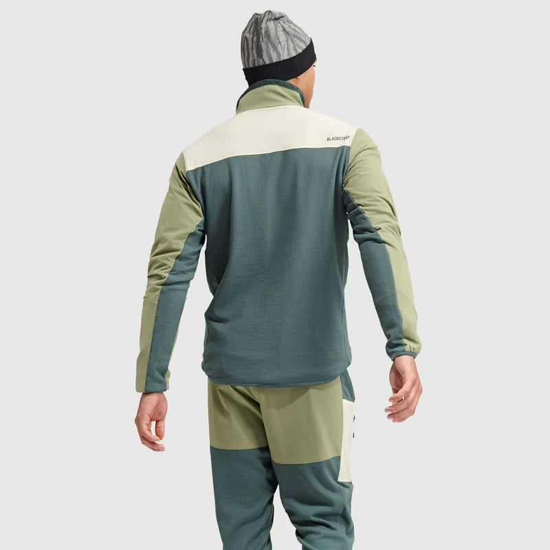 BlackStrap Men's Tribrid Grid Fleece Pullover Jacket 1/2 Zip-Killington Sports