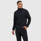 BlackStrap Men's Tribrid Grid Fleece Pullover Jacket 1/2 Zip-Black-Killington Sports