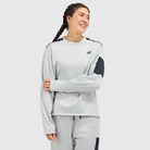 BlackStrap Women's Spectrum Fleece Pullover Crew-Ash-Killington Sports