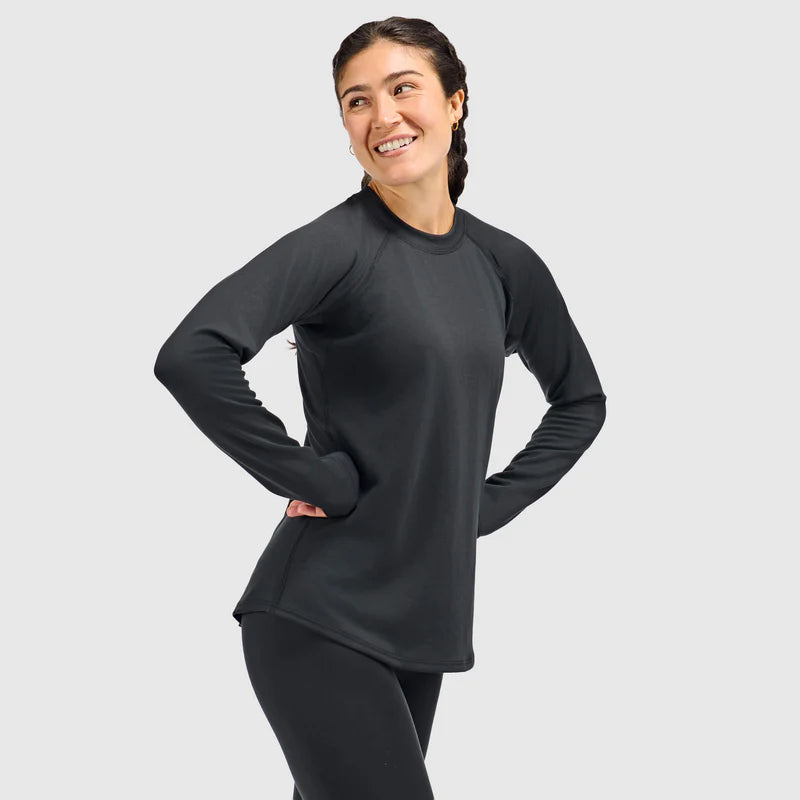 BlackStrap Women's Summit Base Layer Crewneck-Killington Sports