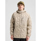 Burton Men's Baker Hooded Down Jacket-Chinchilla Gray-Killington Sports