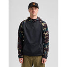 Burton Men's Crown Weatherproof Pullover Fleece-Seersucker/True Black-Killington Sports