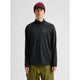 Burton Men's Helium Grid Fleece Half Zip-True Black-Killington Sports