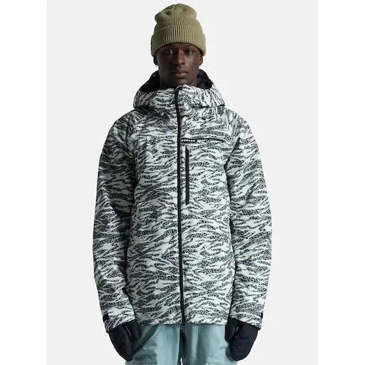 BURTONメンズLODGEPOLE JK Lサイズ ホワイト/ブラック新品 BURTONメンズLODGEPOLE JK Lサイズ ホワイト/ブラック新品