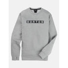 Burton Men's Oak Pullover Crew-Grey Heather-Killington Sports
