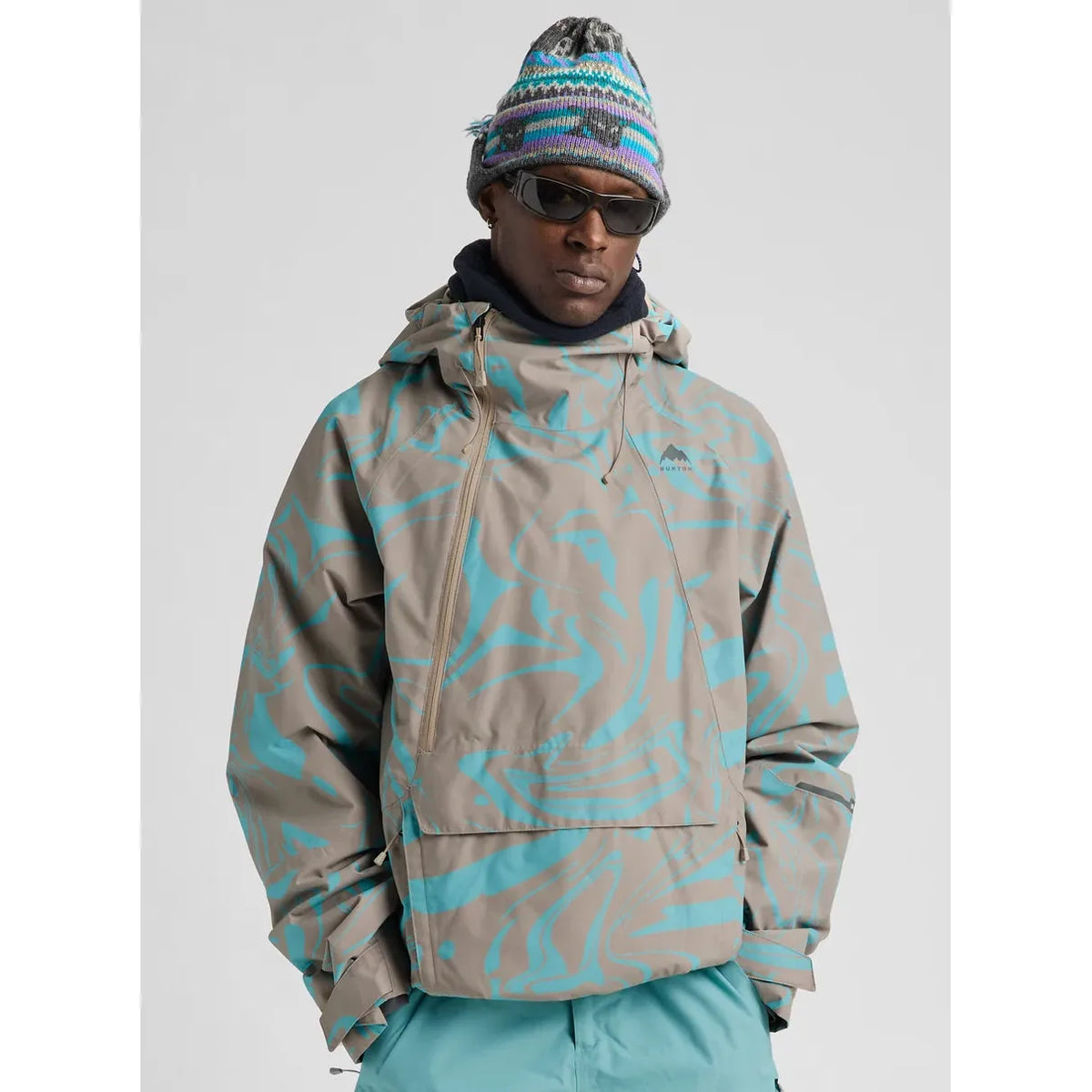 Burton Men's Reserve 2L Relaxed Anorak-Liquid Mineral-Killington Sports