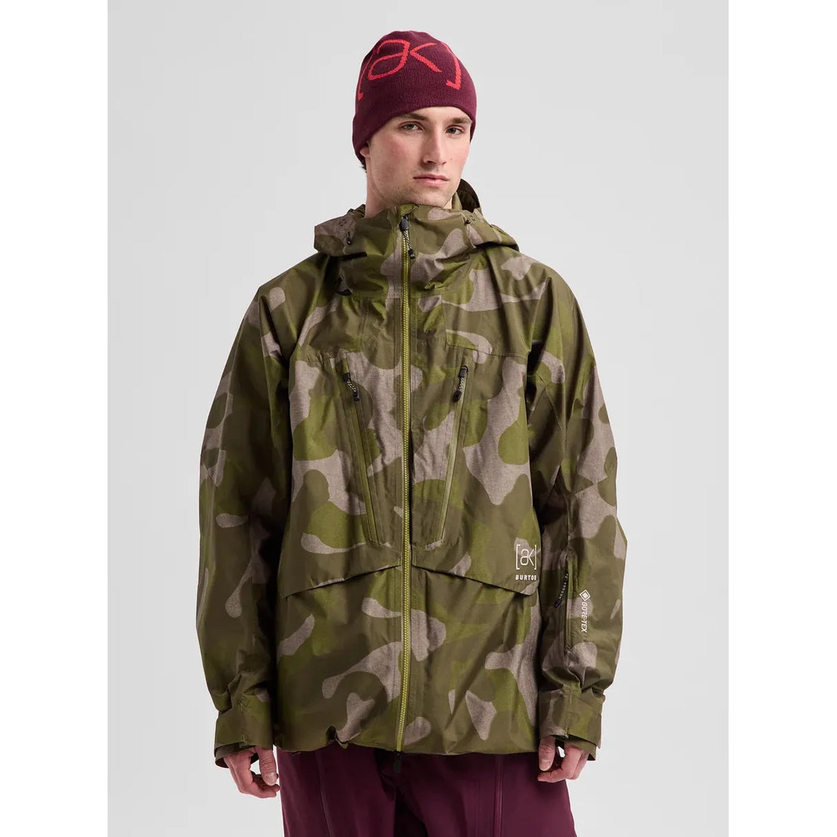 Burton Men's Swash Synthetic Insulated GORE-TEX 2L Jacket-Keel Camo-Killington Sports